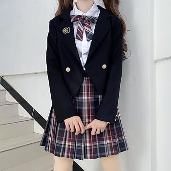 Amazon.co.jp: [QUNCHAORI] スクールブレザー レディース JK